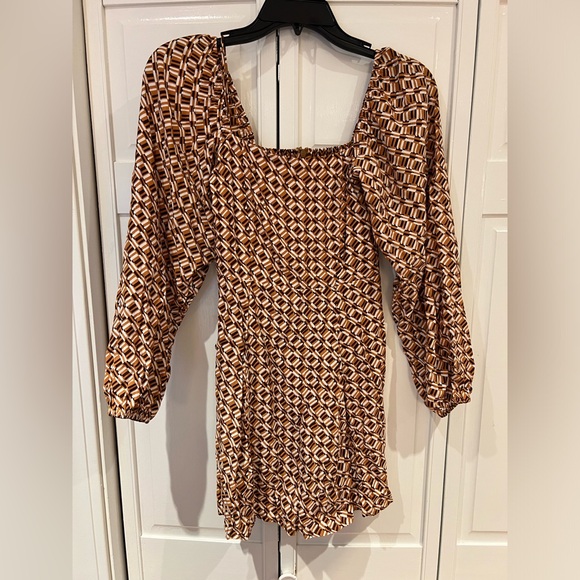 NWOT Faithfull the Brand Robe Courte Boyd Dress - Picture 2 of 6